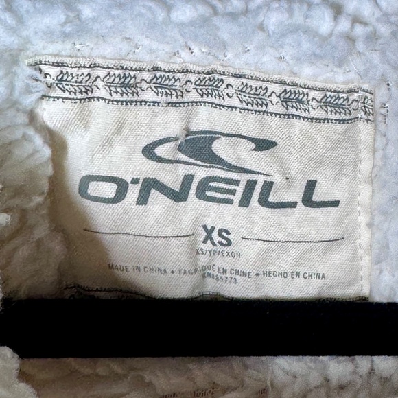 XS O'Neill High Pile / Sherpa Lined Full-Zip Hoodie - Picture 5 of 9